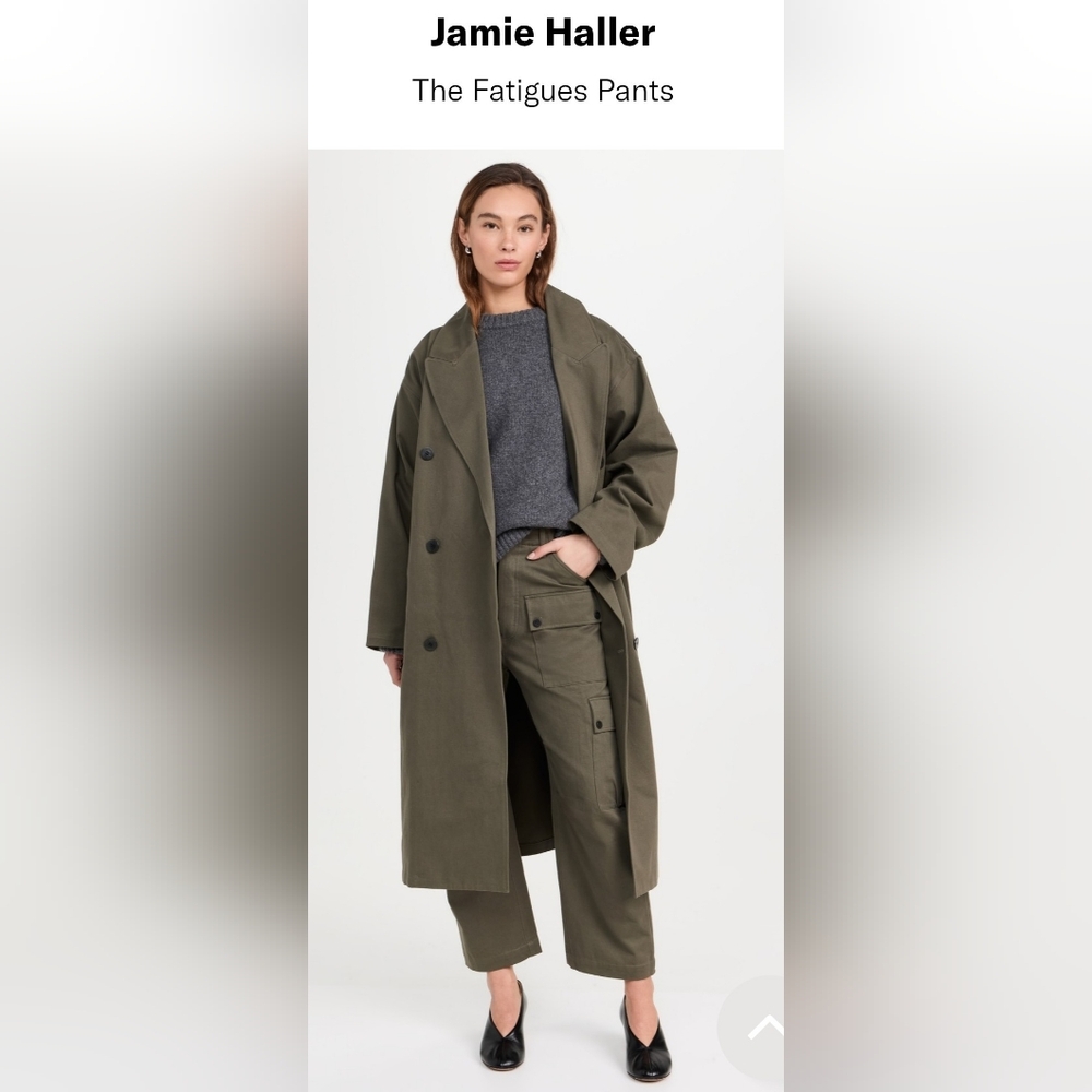 Jamie Haller THE FATIGUES Pant in Olive 8